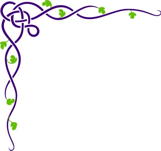 Simple Corner Borders Clip Art N7