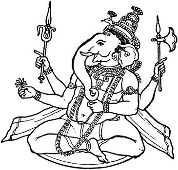 God Clip Art N28