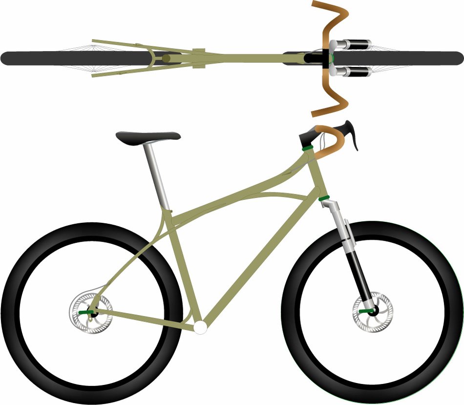 Mountain Bike Drawing N2