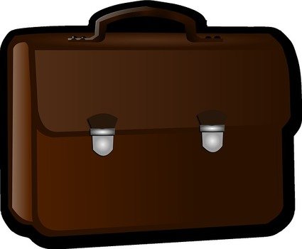Man With Briefcase Clip Art N7