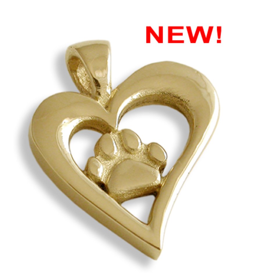 Open Hearts Paw Print