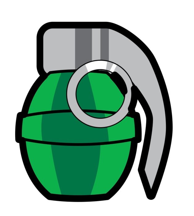 Cartoon Grenade Clip Art
