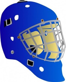Hockey Goalie Helmets Clip Art N5