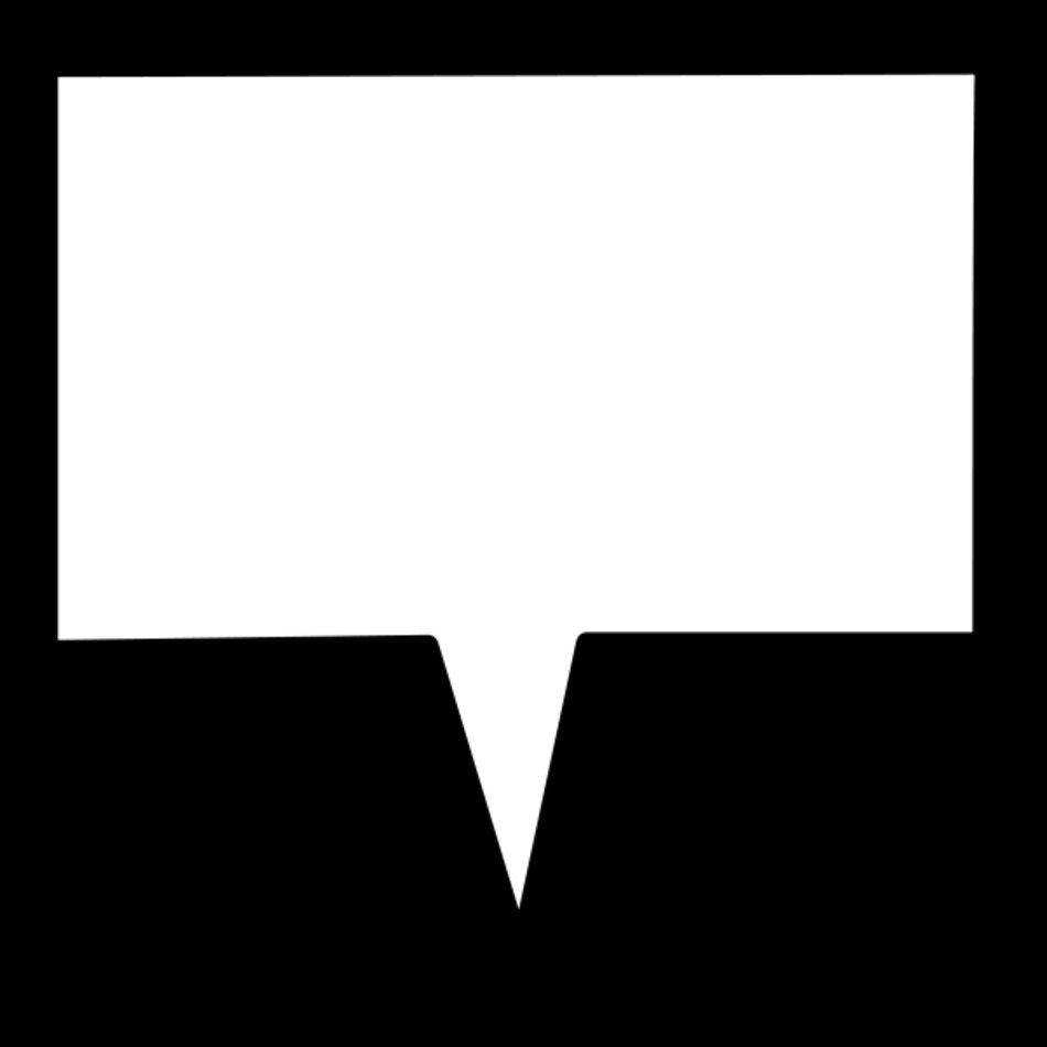 Cartoon Speech Bubble Clip Art N11