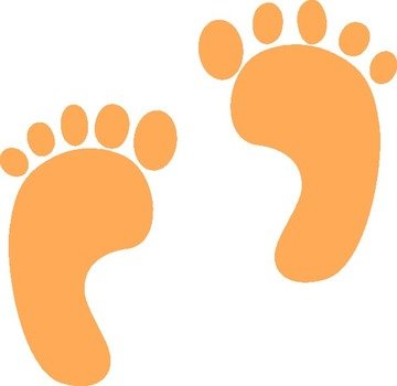 Footprints Clip Art N40