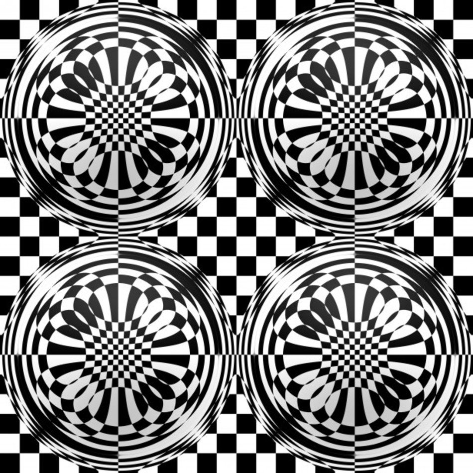 Black And White Abstract Patterns N4