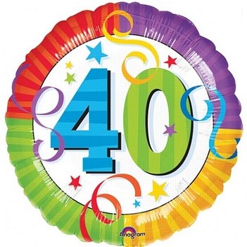 Happy 40th Birthday Clip Art N21