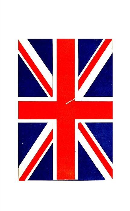 Union Jack Flags Printable drawing