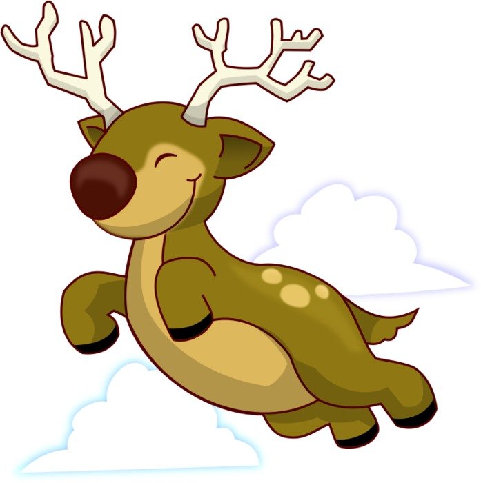 Flying Reindeer By Isacvale A Like Those That Pull