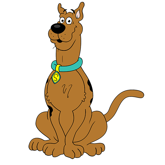 Draw Scooby Doo free image download