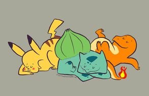 Charmander Pokemon as a graphic illustration