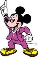 Mickey Mouse Music Clip Art N5