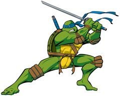 Leonardo Ninja Turtle drawing
