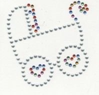 Babies And Grandmas Rhinestone Transfers