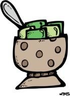 Clipart of Green Jello