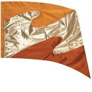 Colorful Flag of Crossed Twirling Baton