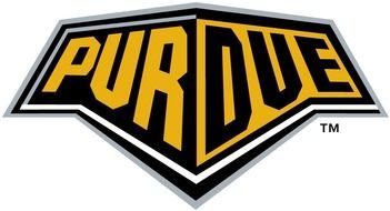 Purdue Logo Clip Art drawing