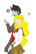 Marshall Fiona And Prince Gumball Whitealone