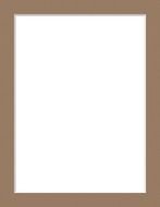 Matte Board Frame Brown darwing