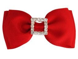 red bow on the white background