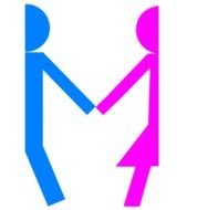 Stick Boy And Girl Clip Art