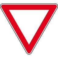 Verkehrsschild Nach StVO Nr 205 Vorfahrt Gew aumlhren G uumlnstig