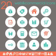 Web &amp; Commercial icons