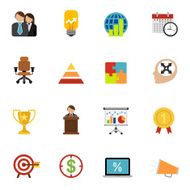 Flat Business icons