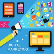 Digital marketing set