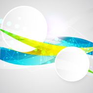 Business abstract wave corporate background