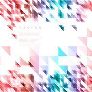 Vector background abstract polygon triangle