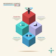 Vector business infographics elements eps 10