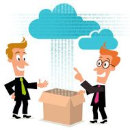 Cloud Backup - Business Concept