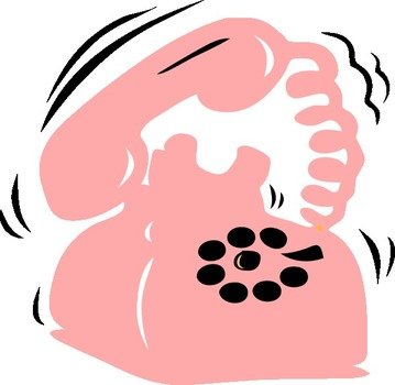 Ringing Phone Clip Art N29
