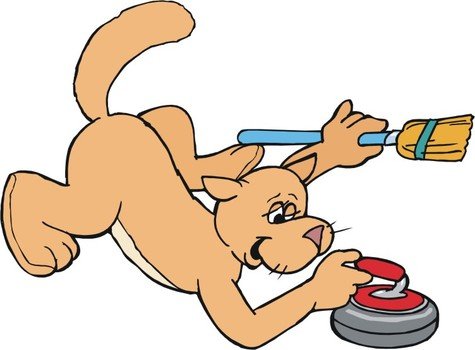 Shuffleboard Clip Art N11