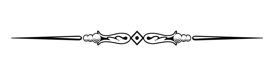 Ä°llustration of Decorative Line Divider