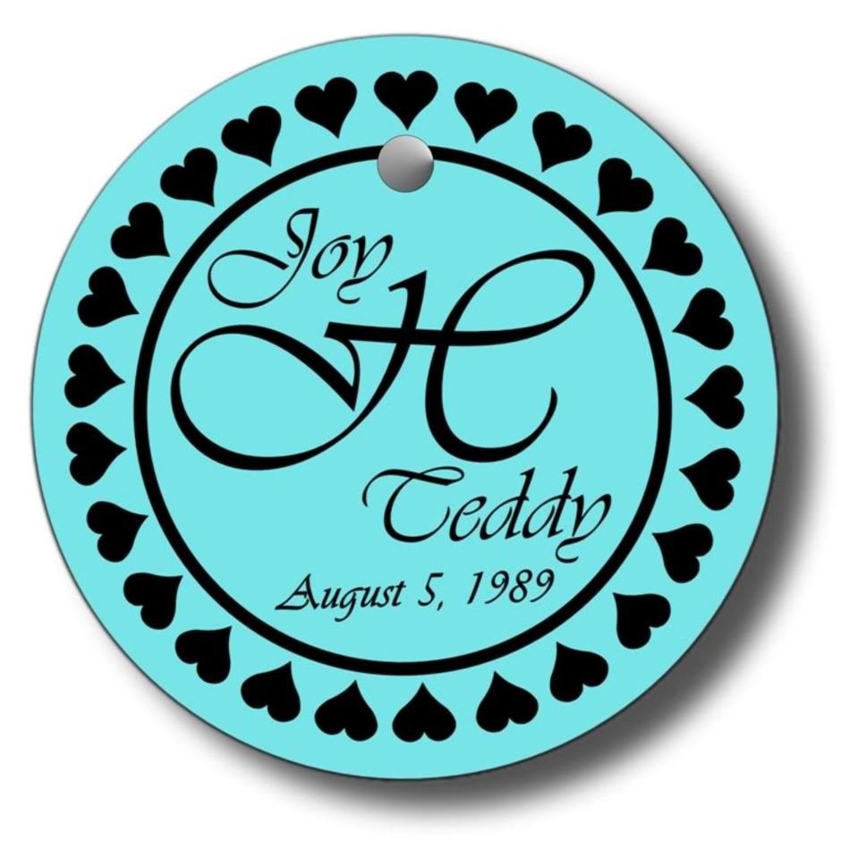 Wedding Round Favor Tag P Photo WeddingRoundFavorTagPjpg