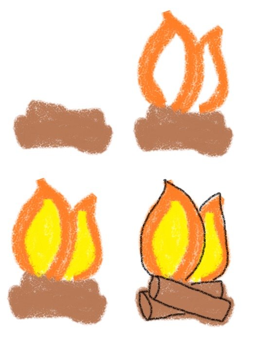 How To Draw Fire