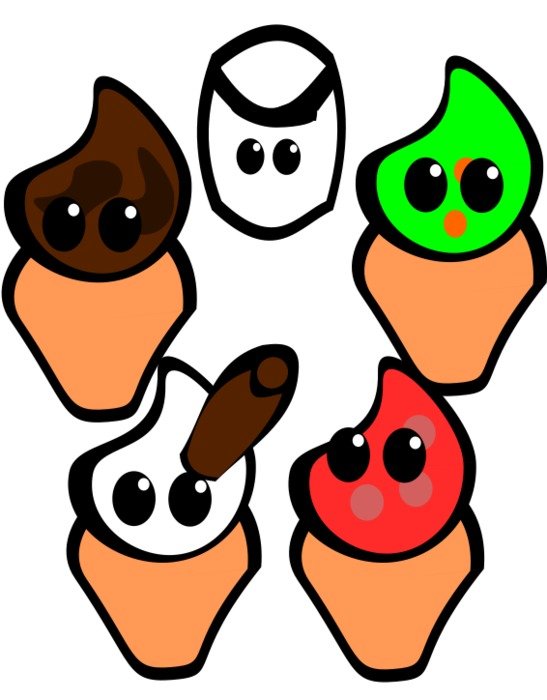 Cute Ice Cream Clip Art N9