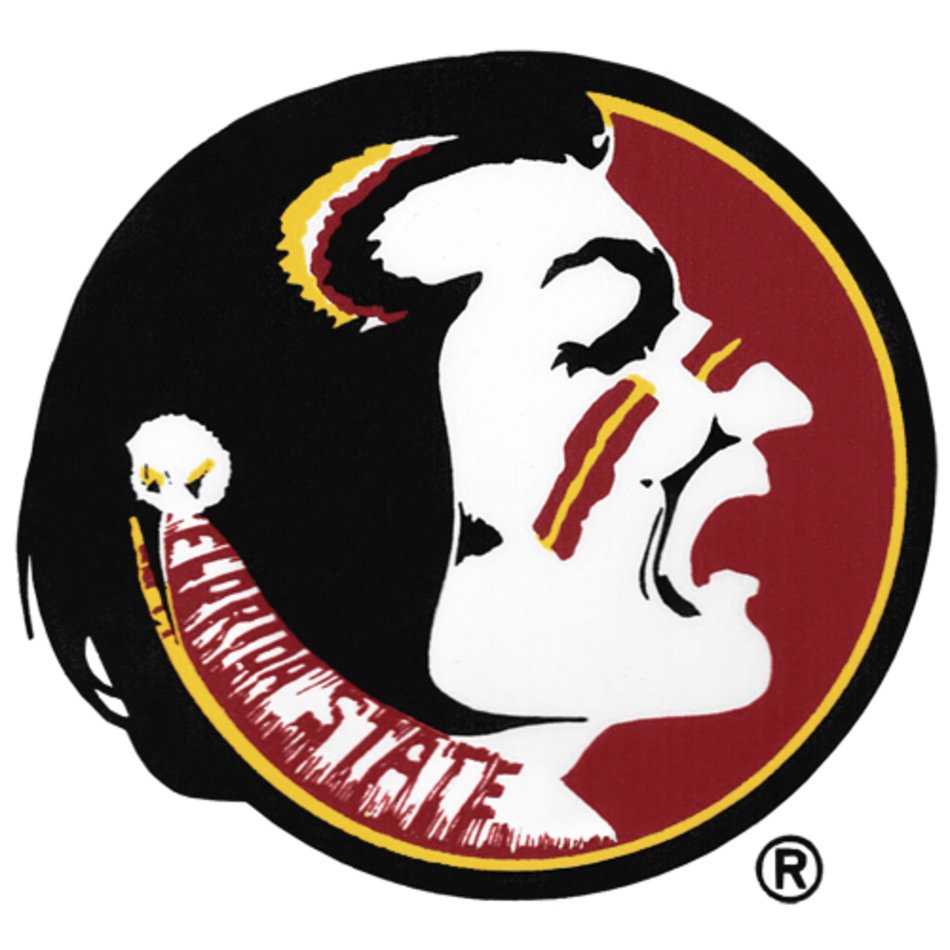 Inch Seminole Logo Window Cling