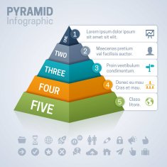 Pyramid Infographic