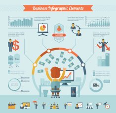 Business Infographic Elements N4