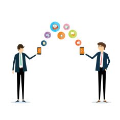 people online business concept