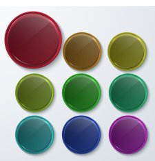 Vector moder banners element design