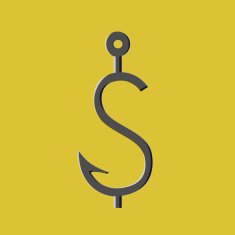 Angle shaped as dollar