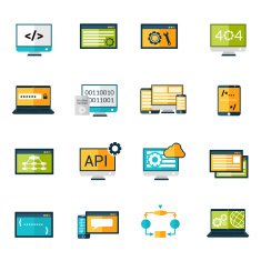 Programming Icons Set