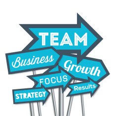 Business arrows