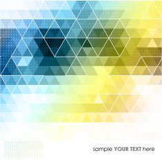 Abstract colorful geometric background