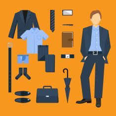 Business Man Clothes Set