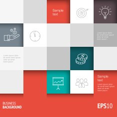 Business Abstract Squares 1